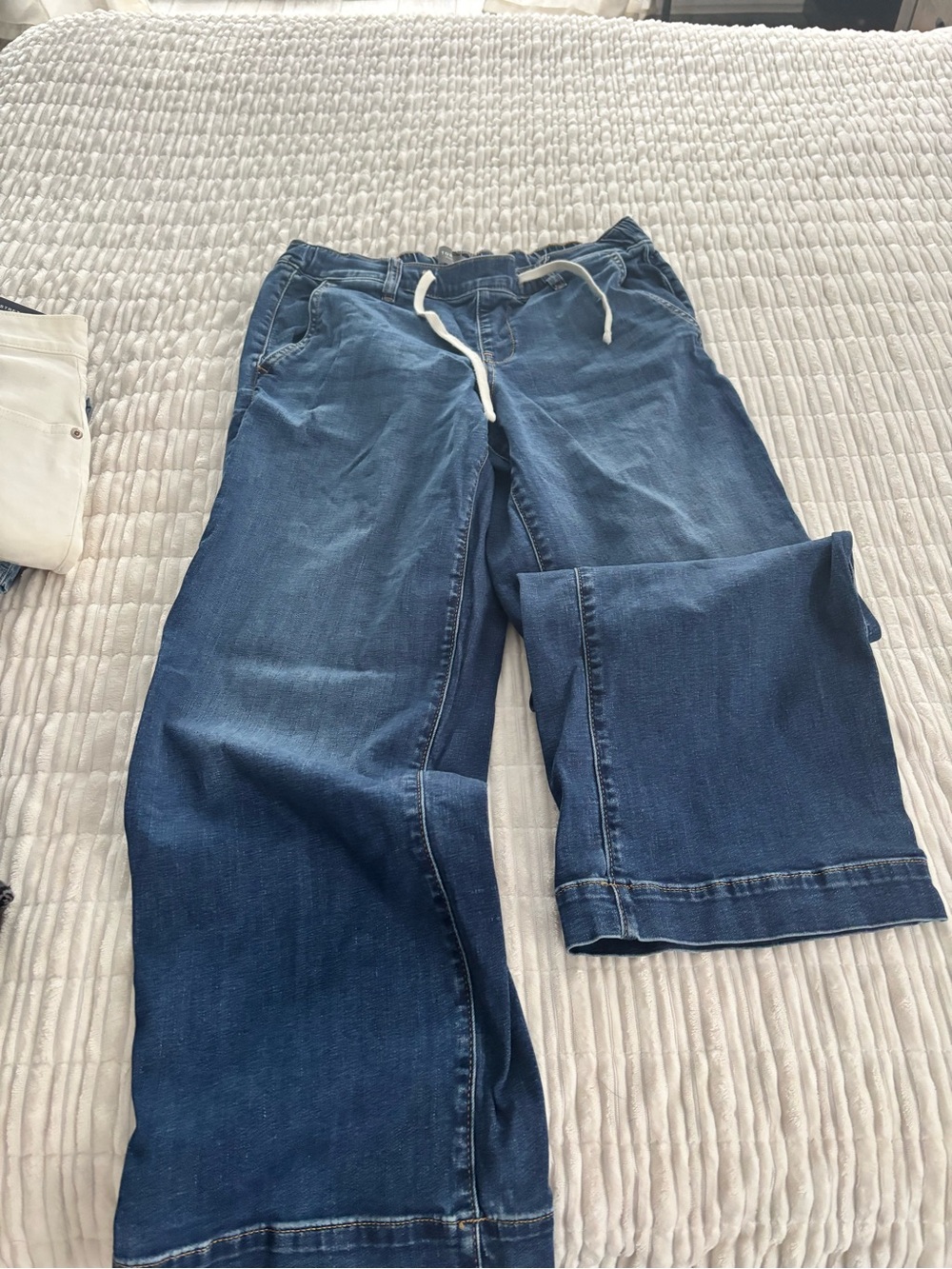 TORRID women’s Dark Blue Denim Jogger Jeans
